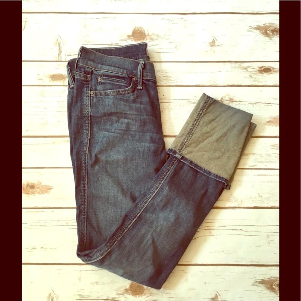 MOTHER Jeans The Ponyboy Cuffed Size 27